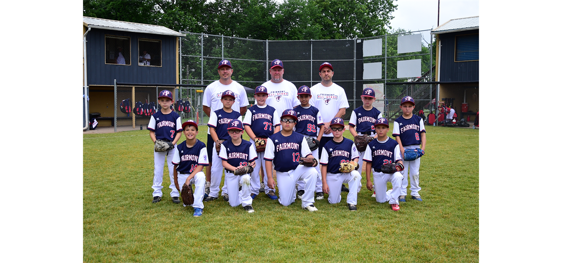 2021 Fairmont Little League 10U All-Stars